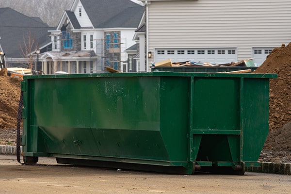 the cost of renting a construction dumpster for a week will depend on the size and location of the dumpster